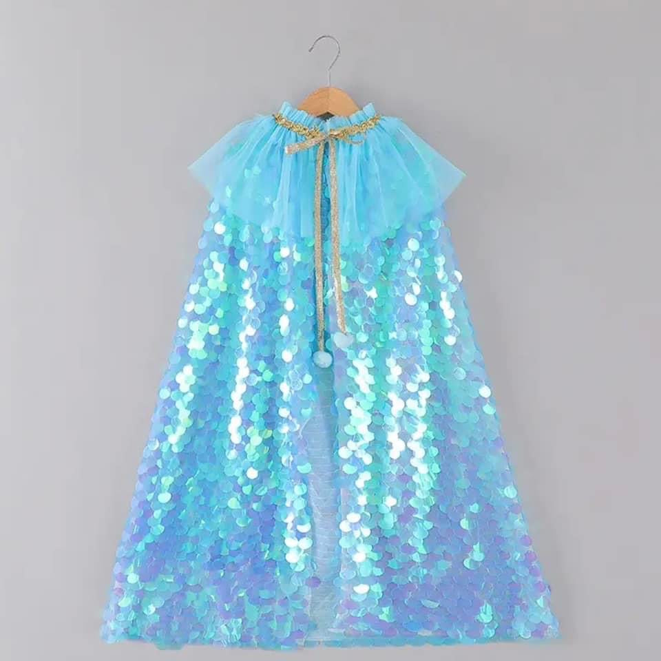 Whimsical Sequin Cape blue or pink EOTW