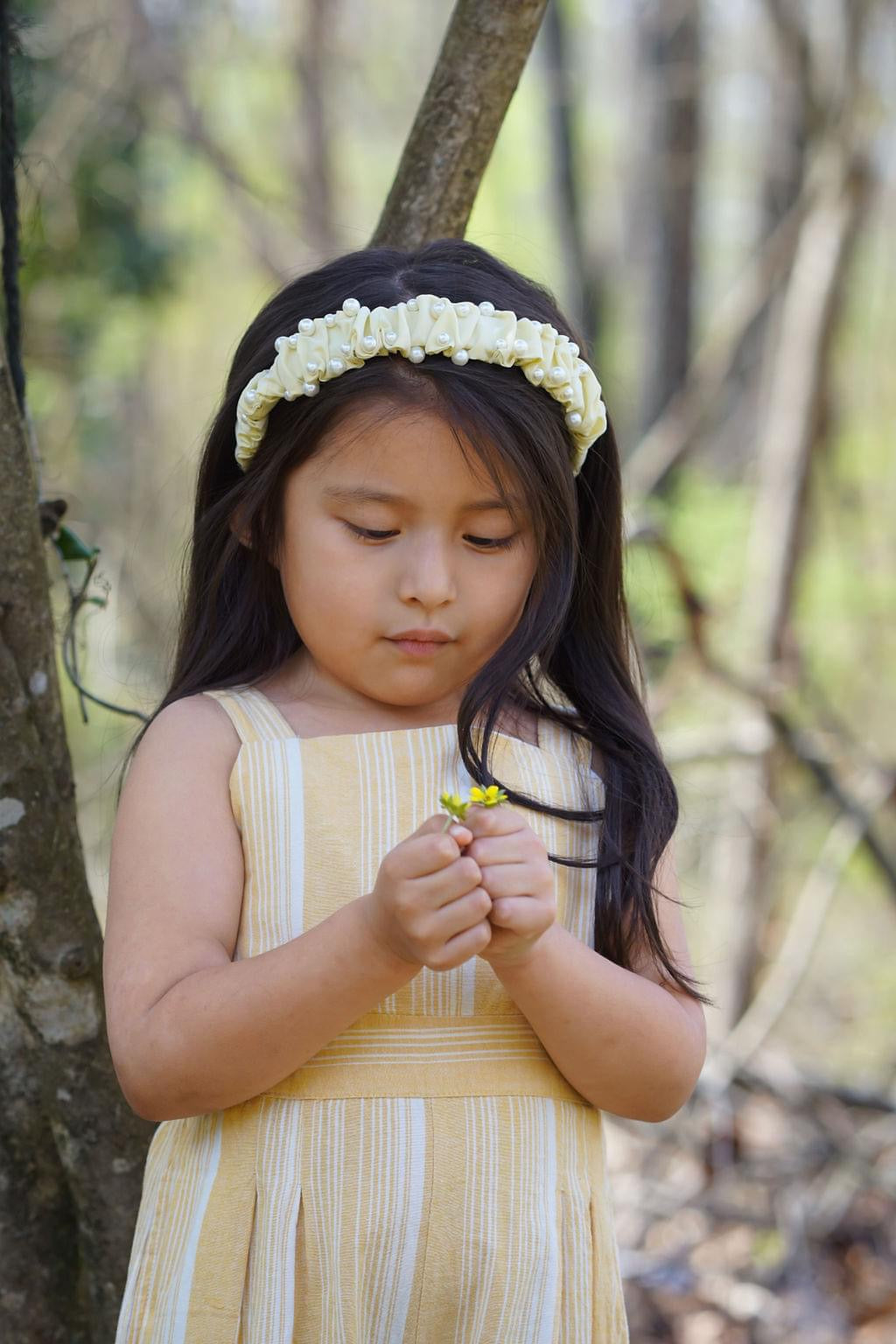 Pastel Spring Pearl Ruched Headbands EOTW