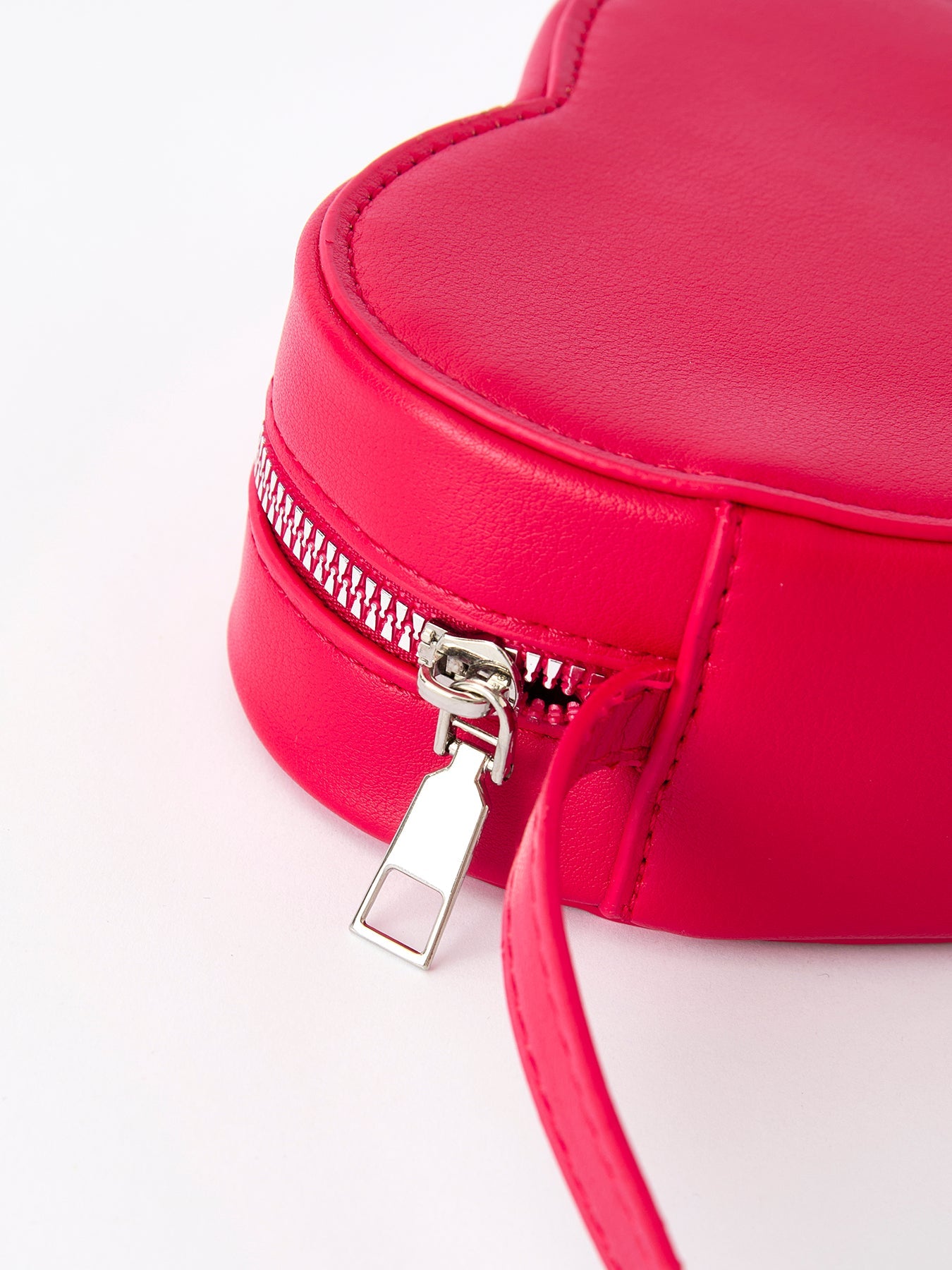 Valentine's Day Girls' Heart-Shaped Crossbody Shoulder Bag