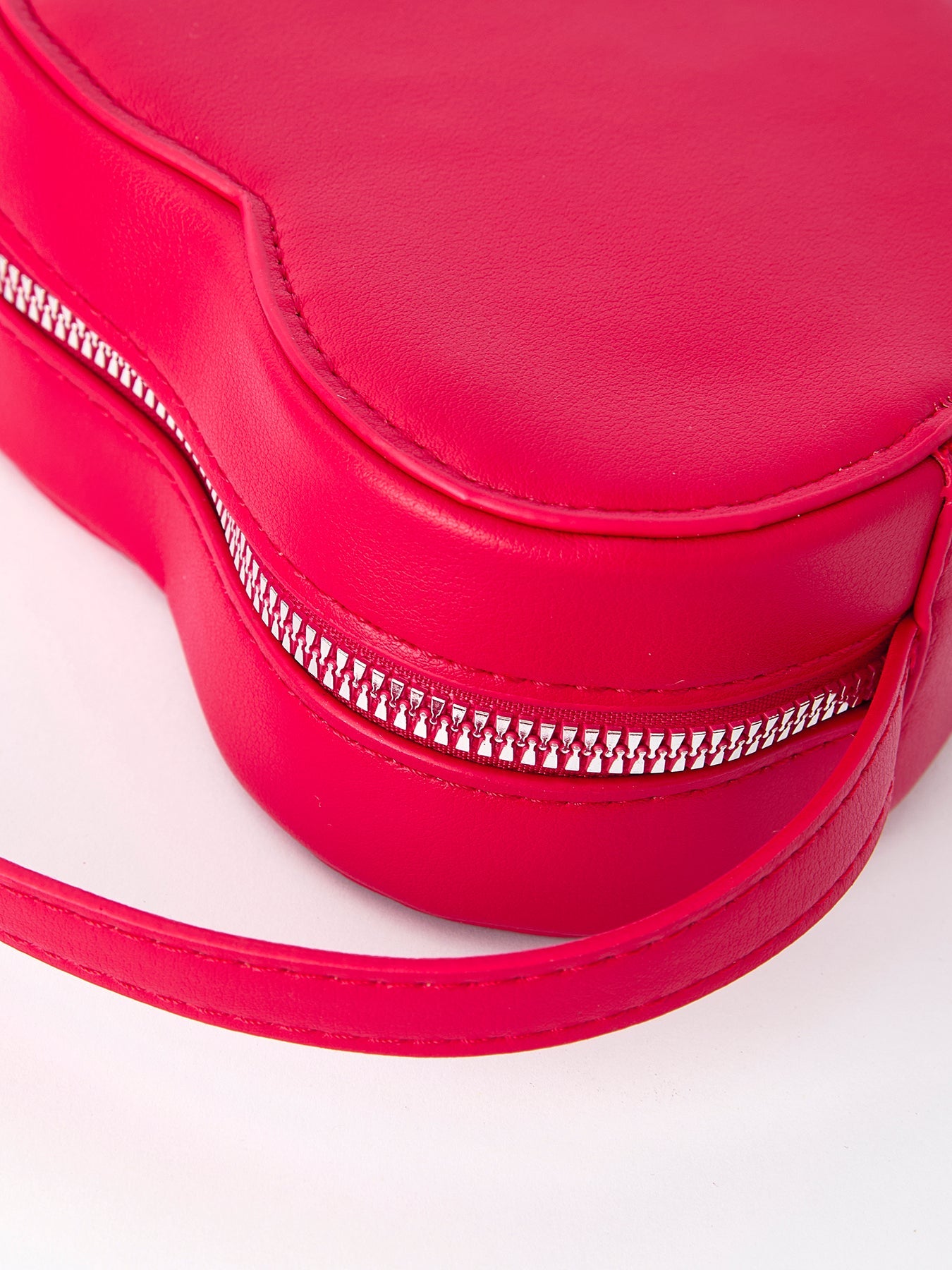 Valentine's Day Girls' Heart-Shaped Crossbody Shoulder Bag