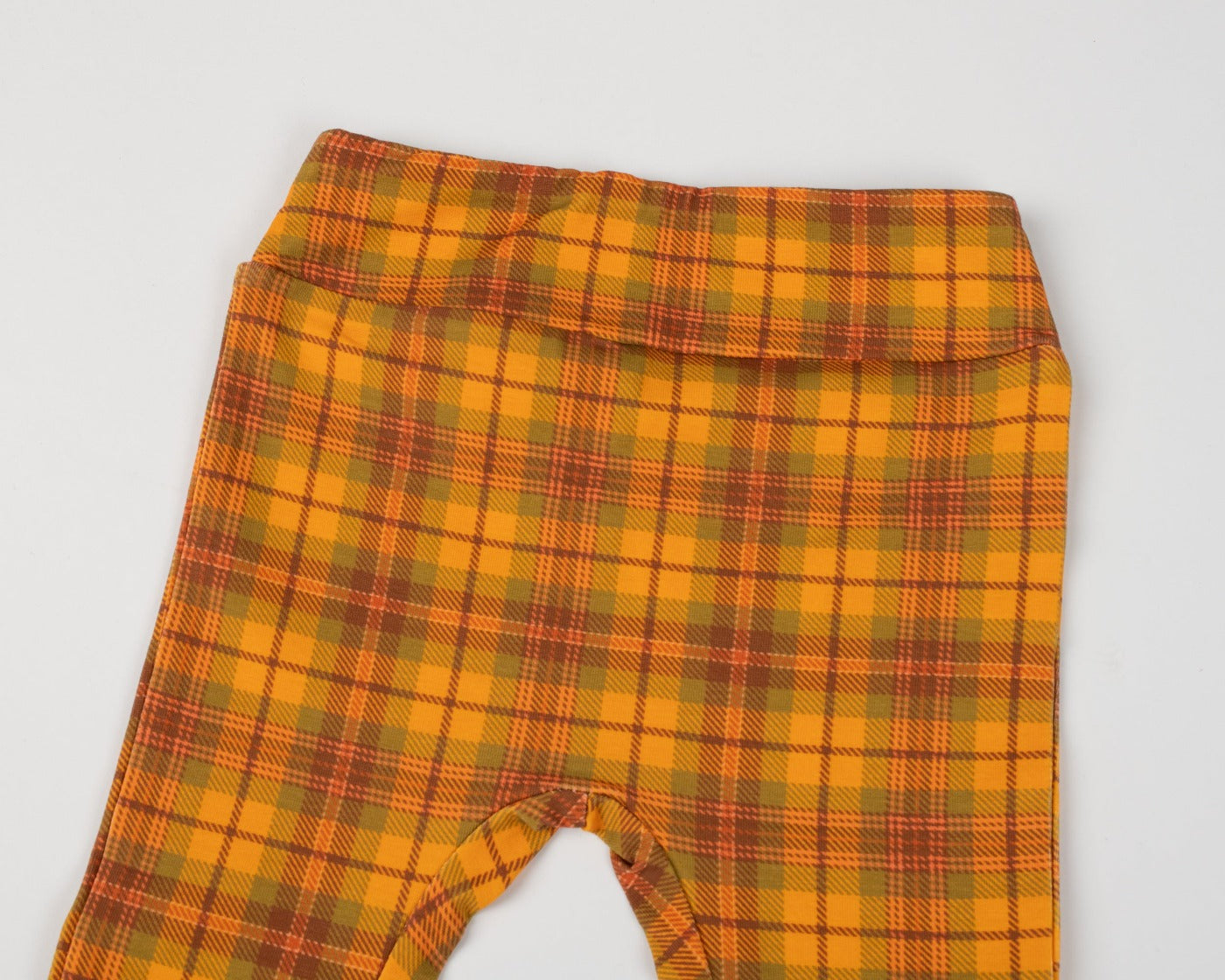 Plaid 70s Girl’s Bell Bottom Leggings