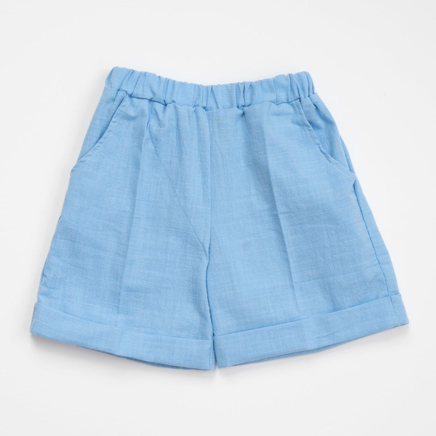 Blue Cotton Beach Shorts Baby Toddler Kids